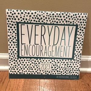 Joyfully Yours 12x11” Everyday Encouragement 2023 Inspirational Wall Calendar